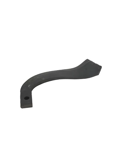 Couteau de fraise gauche pour fraise arrière adaptable sur KUBOTA, ISEKI, YANMAR - L: 238mm, hauteur 40 mm, trou diamètre 10,5 m