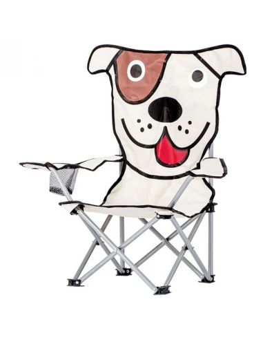 fauteuil pliant enfant chien 33 x 33 x h63 cm - assise h22