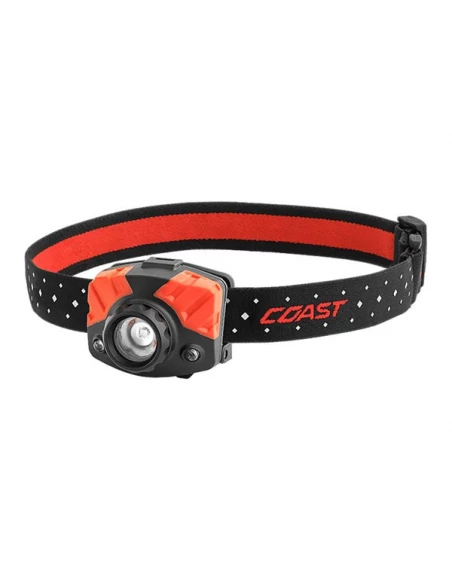 coast - fl75r - lampe frontale rechargeable - lumière rouge/blanc - 530 lumen