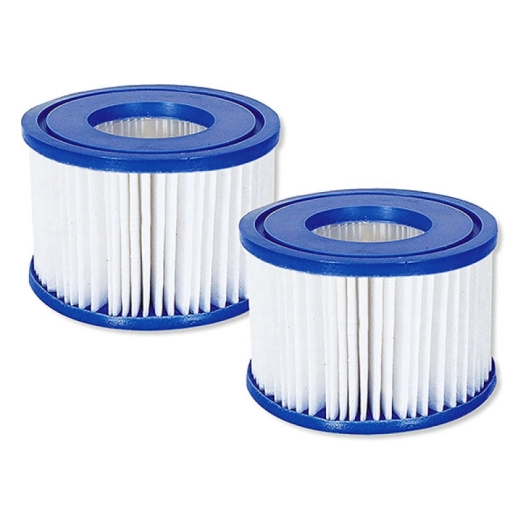 lot de 2 cartouches type vi pour spa gonflable lay-z-spa