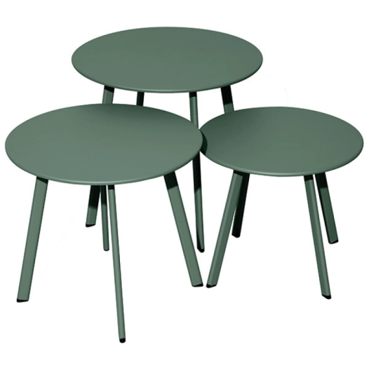 Table massai Ø 50 X H 43CM - VERT