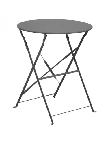 gueridon rond diam. 60 cuba grey