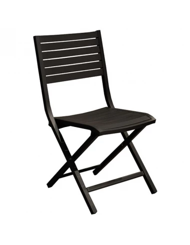 chaise pliante luca - graphite