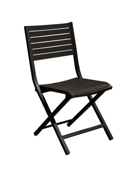 chaise pliante luca - graphite