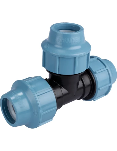 Té de dérivation pour tuyau polyéthylène réduit 40x32 mm