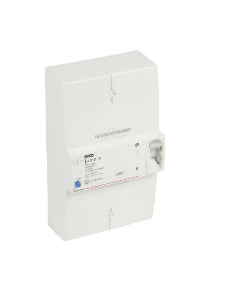 Disjoncteur de branchement Enedis tétrapolaire 4p 60a 500ma 401011 - Legrand