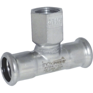 inoxpres tee mixt.fil.f 3/4x