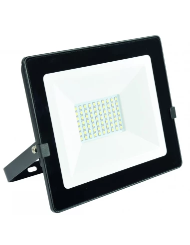 Projecteur mural 50w alu led extra plat ip65 4000 lumens