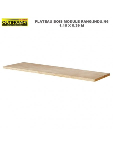 Planche bois pour plateau acier de Meuble style industriel 1.20m