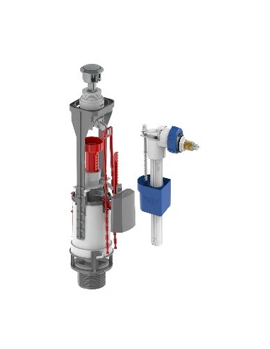 Kit Mecanisme Poussoir Nf+Robinet Flotteur Nf - ROUSSEAU