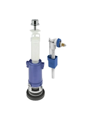 Kit Mecanisme à Tirette+Robinet Flotteur Nf - ROUSSEAU