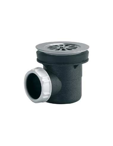 Bonde Douche Sortie Horizontale Inox Nf Diamêtre 60mm - ROUSSEAU