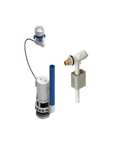 Kit Mecanisme Cable + Robinet Flotteur - ROUSSEAU