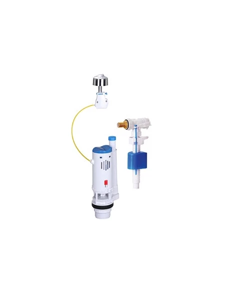 Kit Mecanisme 3/6l + Robinet Flotteur Nf - ROUSSEAU