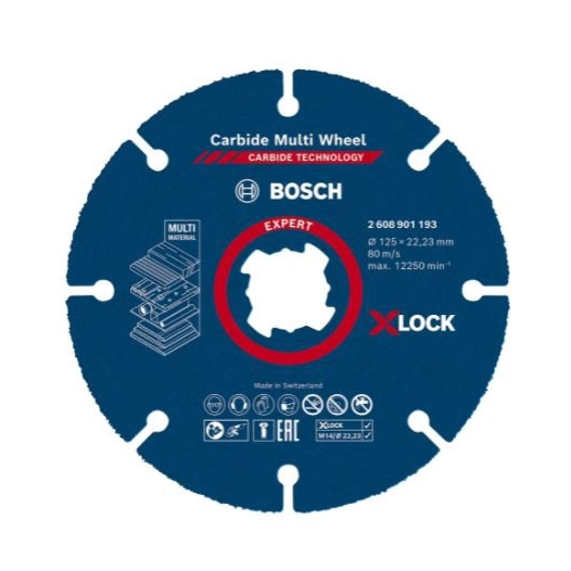 disque carbure x-lock 125mm