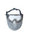 Lunettes et masque de sécurité en polycarbonate et acétate, incolore et antibuée, EN166, résiste aux