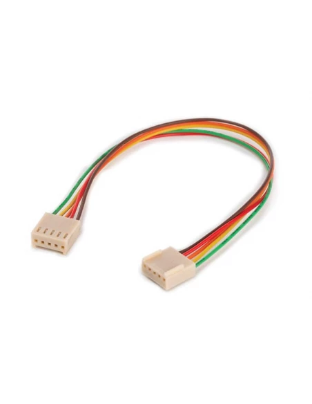 Connecteur pour ci, 2 x femelle 5 broches 2 54 mm + 20 cm - avec filetage