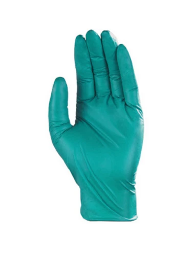 Gants nitrile vert (boite de 100Gants) non poudrés - Taille 08 - COVERGUARD