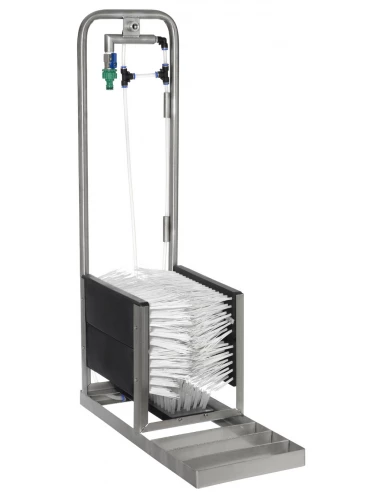 Lave bottes inox 86x58x30 cm professionnel spécial agricole ou industrie - KERBL