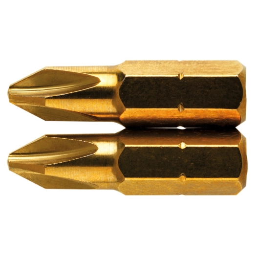 Embout de vissage 25 mm phillips titane ph1 2