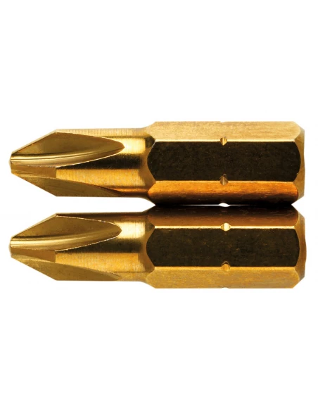 Embout de vissage 25 mm phillips titane ph1 2