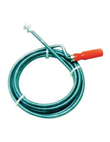 Déboucheur manivelle tire bouchon 3 mêtres - 6mm - PRCI