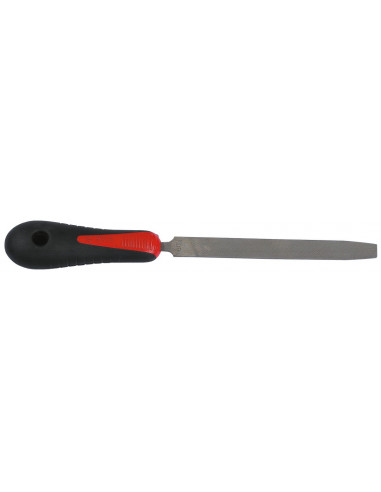 Lime plate pointue manche bi-matière demi-doux 150
