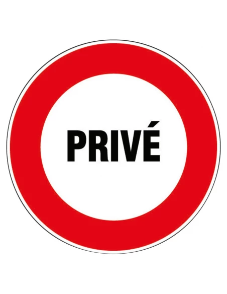 Panneau de signalisation priver 4062136