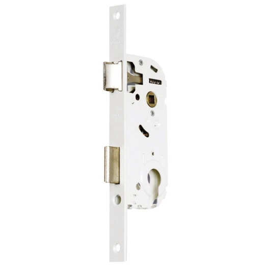 Serrure réversible pêne 1/2 tour sans cylindre série d20 bouts carrés réversible