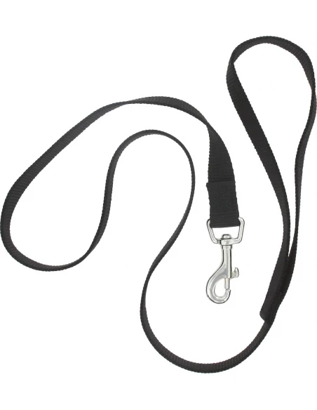 Laisse polypro noir 100 x 2
