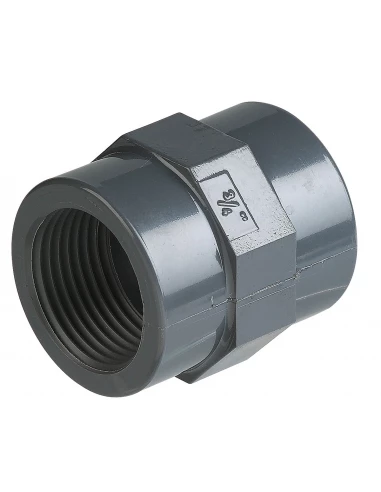 Manchon pvc pression egal femelle à visser 20x27