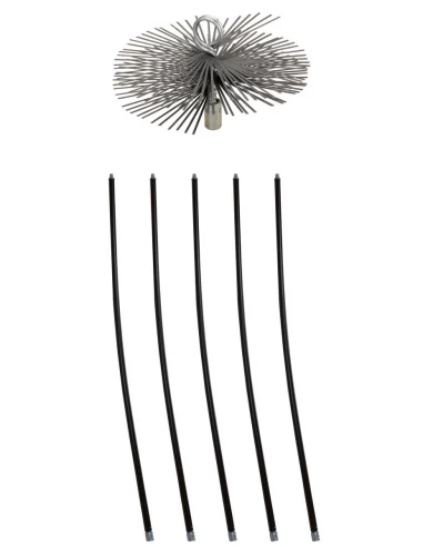 Kit de ramonage acier 250mm