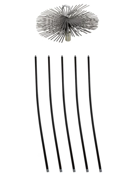 Kit de ramonage acier 250mm