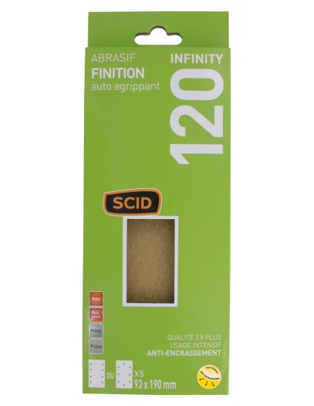 Patin auto-agrippant 93 x 190 mm 120 5