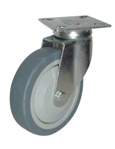 Roulette Pivotante à Platine 75mm - Guitel Hervieu