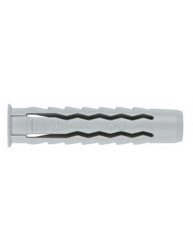 Cheville nylon quadruple expansion 10x50 par 10