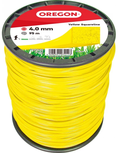 Fil carre jaune 4 0mm 95m