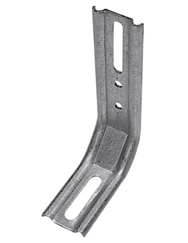 Équerre nervurée 3 pans 100 x 30 x 72