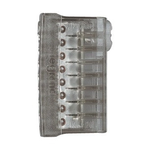 Borne de connexion nylbloc 8 fils gris 3 pièces - LEGRAND