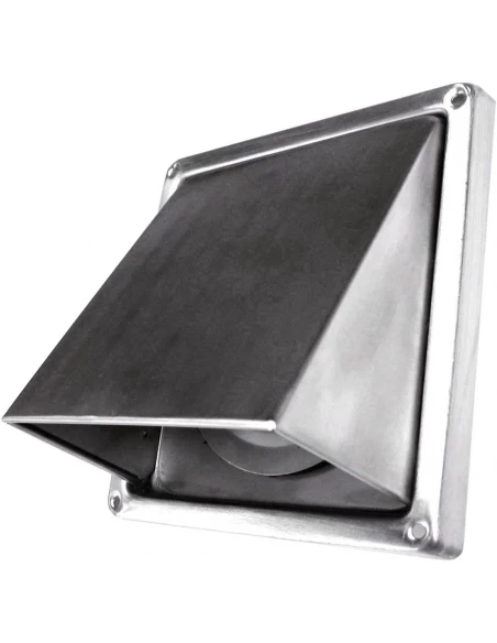 Grille inox à clapet a auvent 100