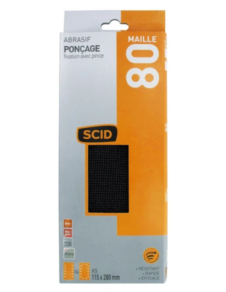 Patin fixation avec pince 115 x 280 mm 80 5