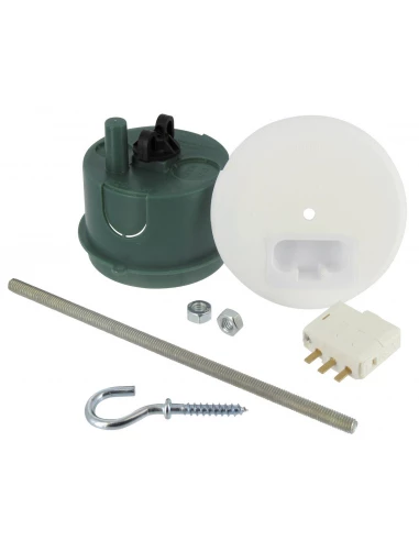 Boîte à encastrer pour luminaire batibox boîte maçonnerie boîte + fiche pour luminaire 65