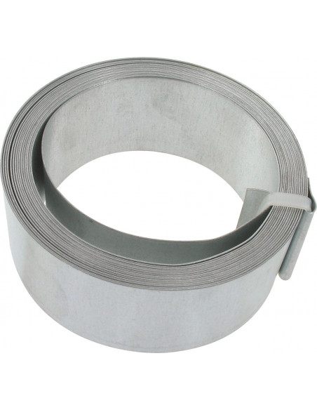 Accessoire de fixation feuillard d'acier en rouleau 4,50 m