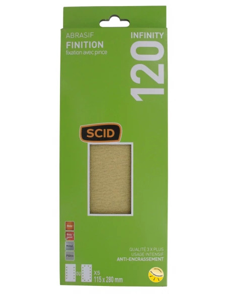 Patin fixation avec pince 115 x 280 mm 120 5