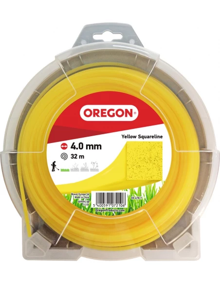 Fil carre jaune 4 0mm 32m