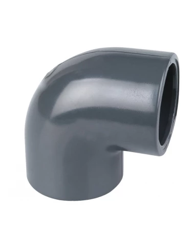 Coude pvc pression à coller 90° diamêtre 40mm
