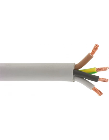 Ho5 vv-f 2,5 mm² couronne 50 m 4g 2,5 mm² gris