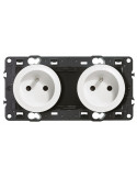 Les prises  double prise précablée 2p+t - 3245060997052 - Legrand - 404097
