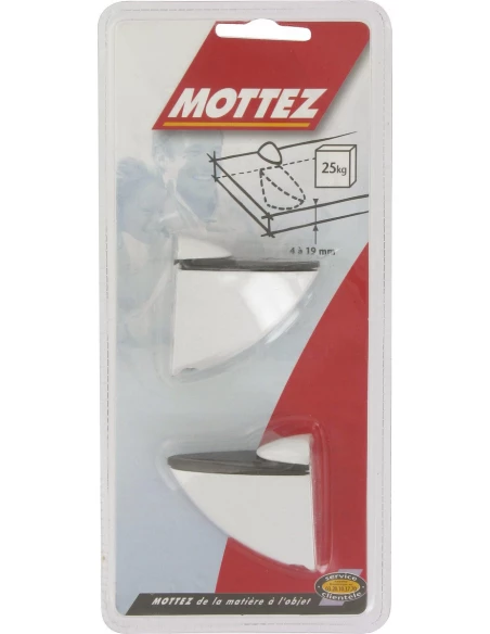 Equerre Crocodile – Blanc