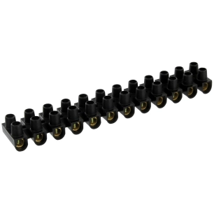 Barrette 2 x 12 noire 16